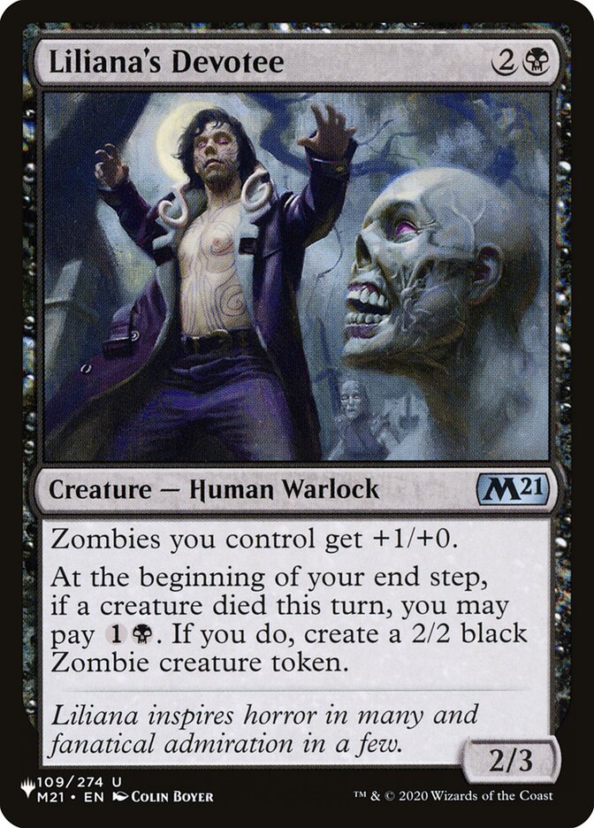 Liliana's Devotee plst M21-109
