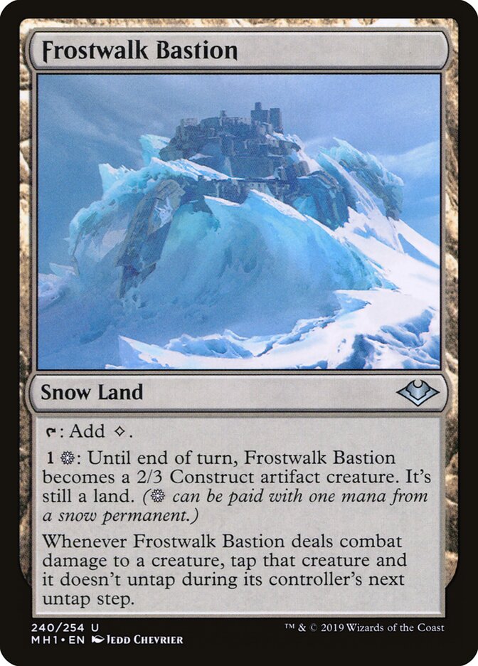 Frostwalk Bastion mh1 240