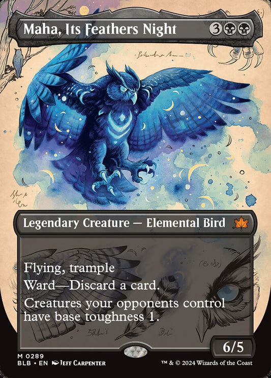 Maha, Its Feathers Night blb 289