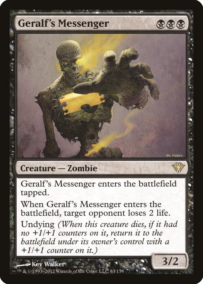 Geralf's Messenger dka 63