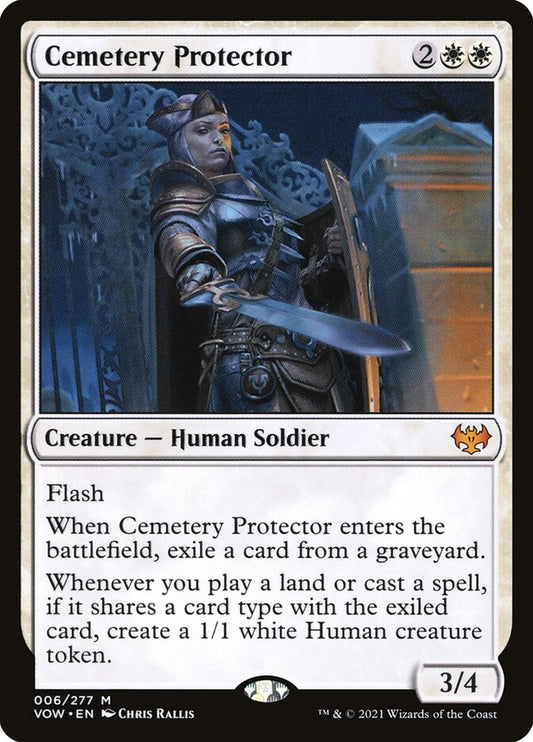 Cemetery Protector vow 6