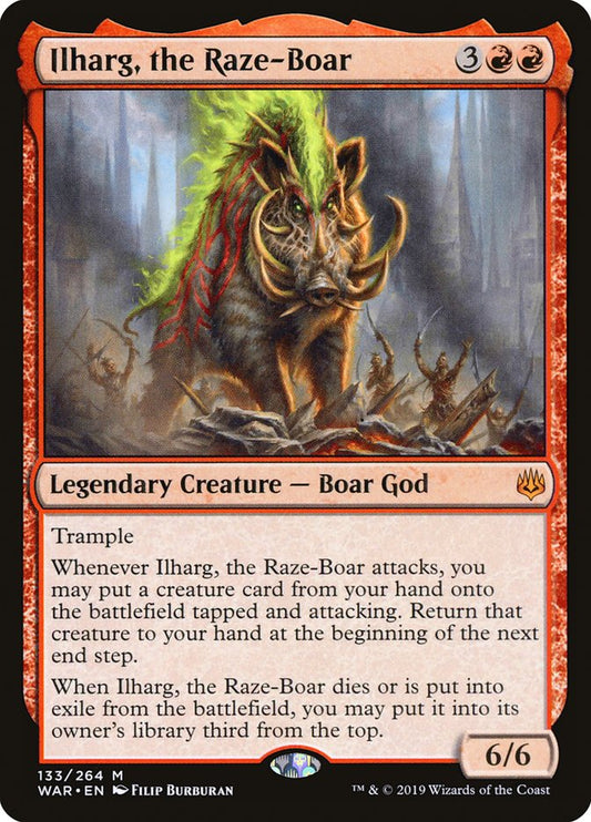 Ilharg, the Raze-Boar war 133