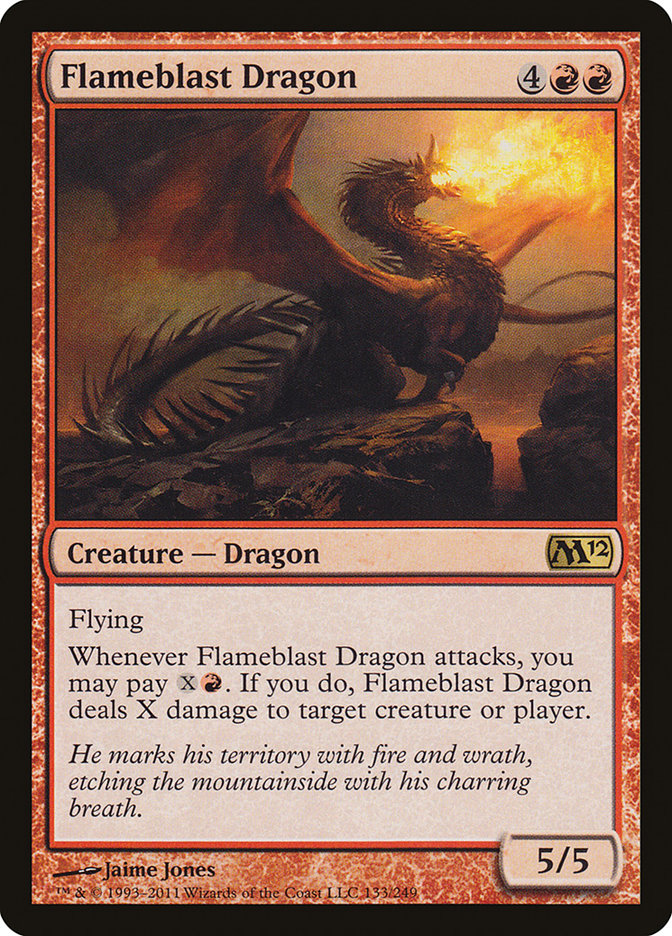 Flameblast Dragon m12 133