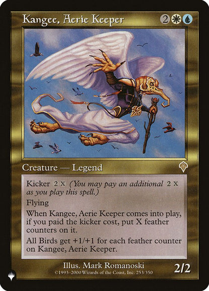 Kangee, Aerie Keeper plst INV-253
