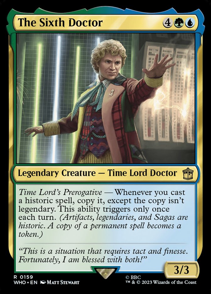 The Sixth Doctor who 159