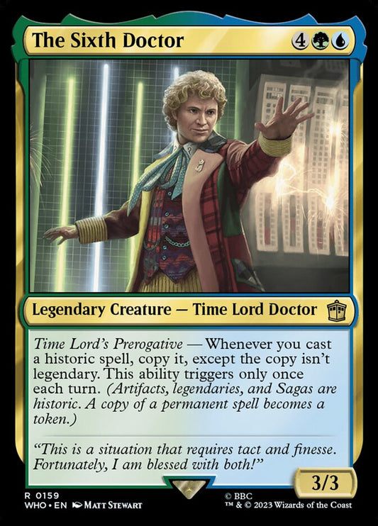 The Sixth Doctor who 159