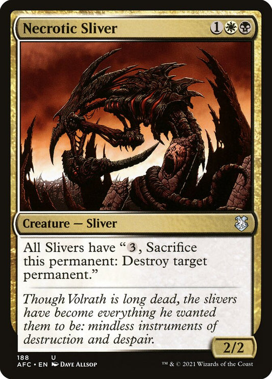 Necrotic Sliver afc 188