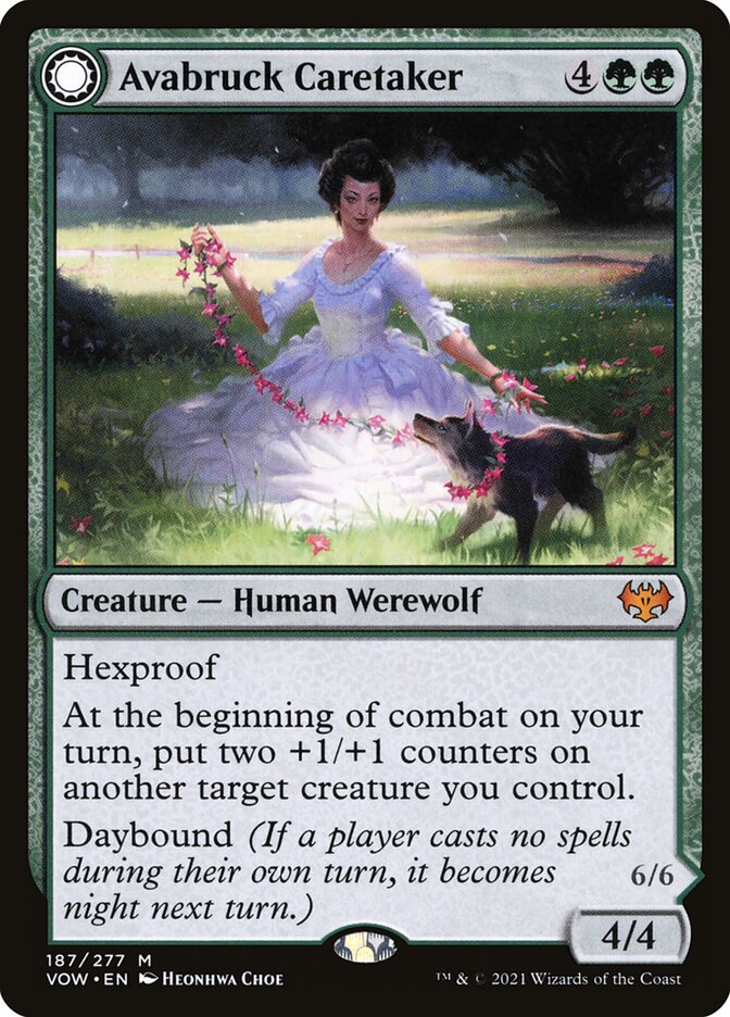 Avabruck Caretaker // Hollowhenge Huntmaster vow 187