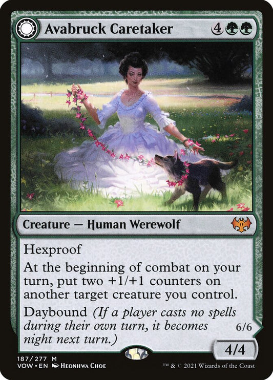 Avabruck Caretaker // Hollowhenge Huntmaster vow 187