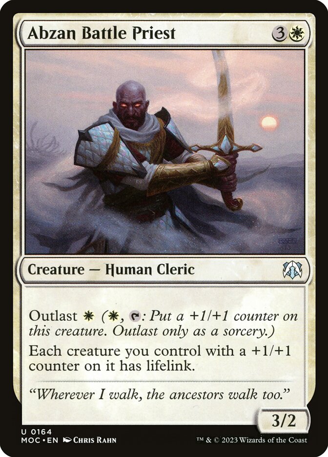 Abzan Battle Priest moc 164