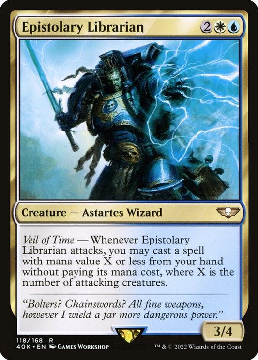 Epistolary Librarian 40k 118