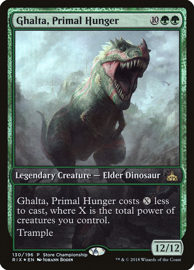 Ghalta, Primal Hunger prix 130