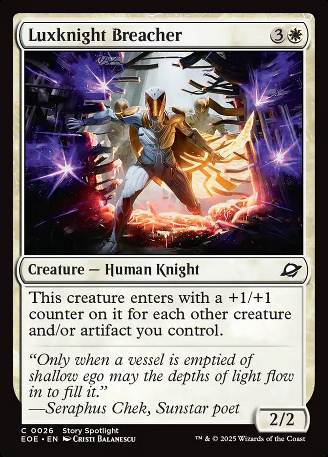 Luxknight Breacher eoe 26