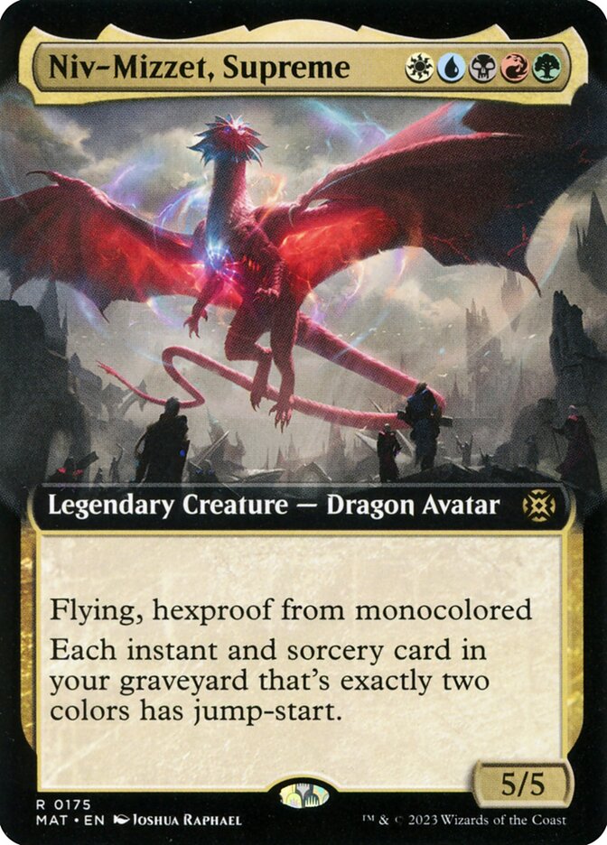 Niv-Mizzet, Supreme mat 175
