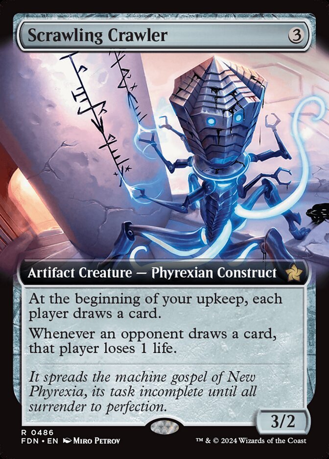 Scrawling Crawler fdn 486