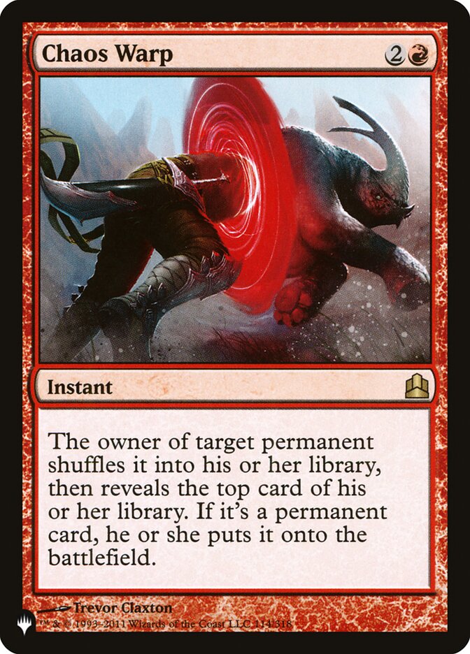 Chaos Warp plst CMD-114