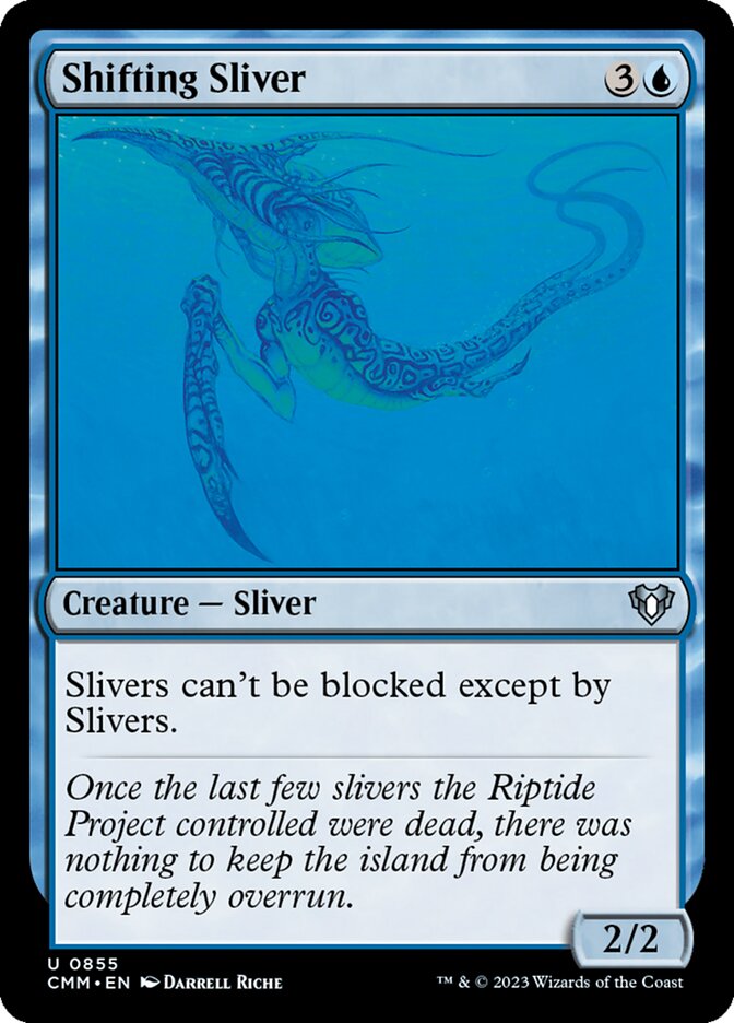 Shifting Sliver cmm 855