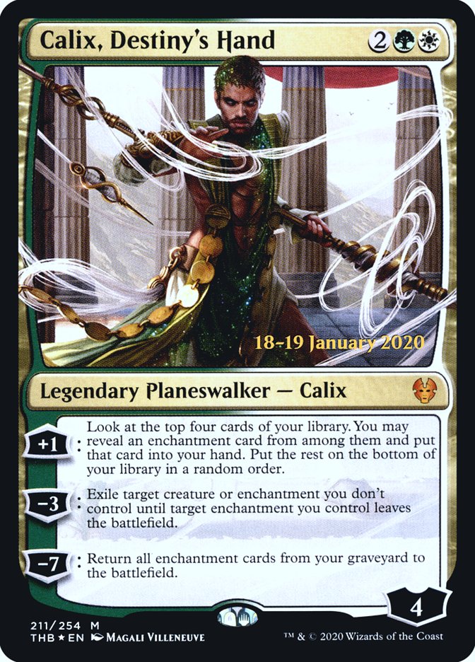 Calix, Destiny's Hand pthb 211s