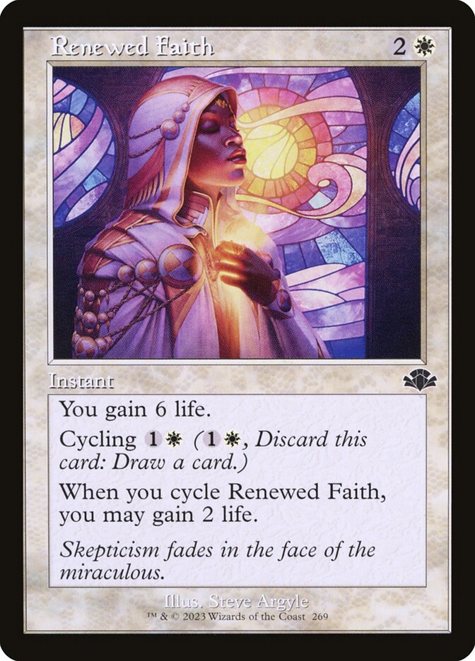 Renewed Faith dmr 269