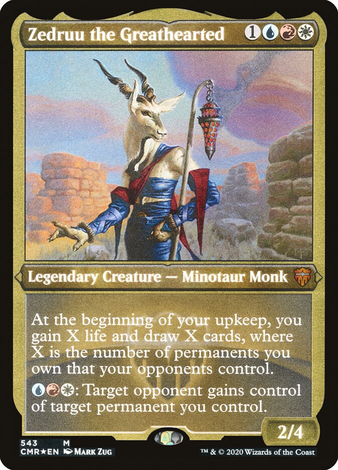 Zedruu the Greathearted cmr 543