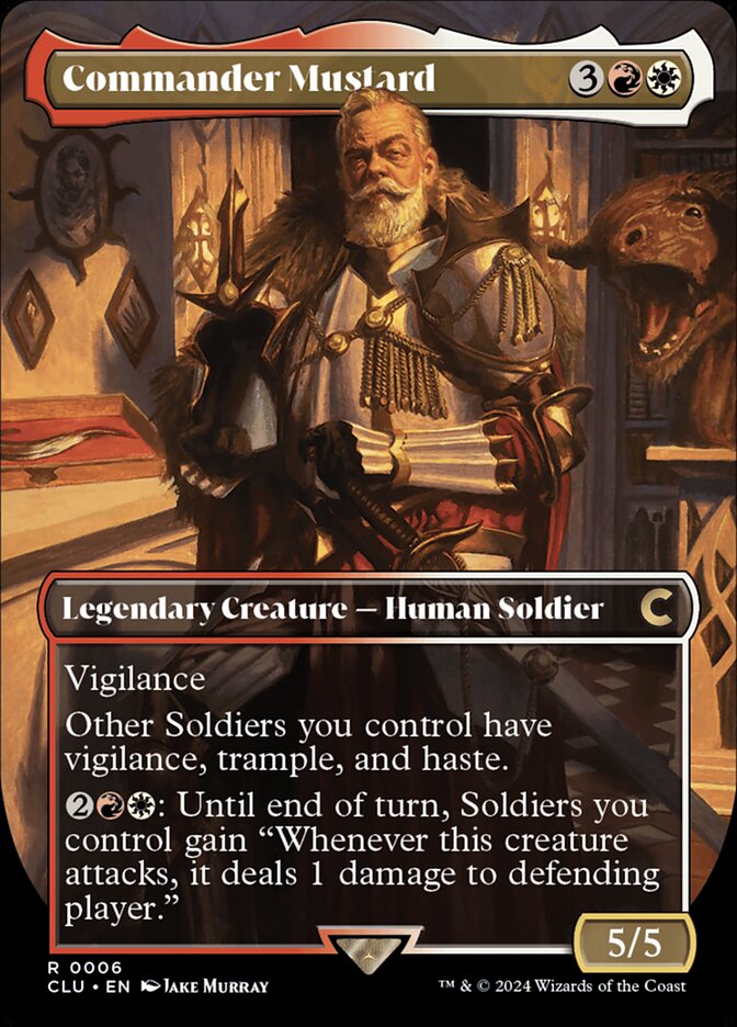 Commander Mustard clu 6