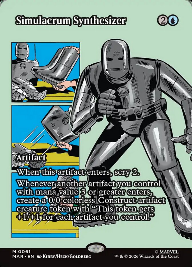 Simulacrum Synthesizer mar 61
