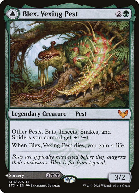 Blex, Vexing Pest // Search for Blex stx 148