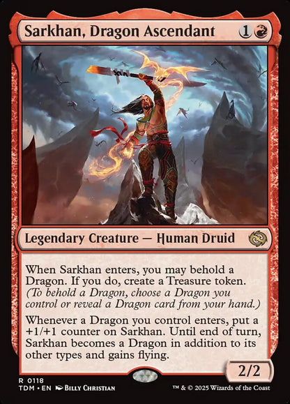 Sarkhan, Dragon Ascendant tdm 118