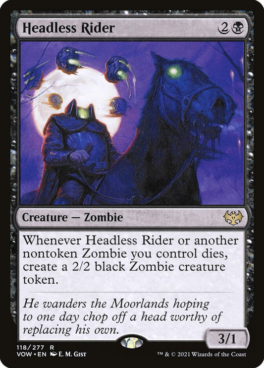 Headless Rider vow 118