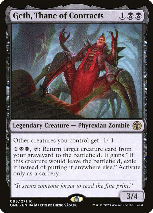 Geth, Thane of Contracts one 95
