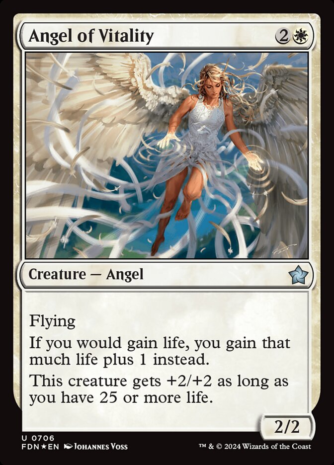 Angel of Vitality fdn 706