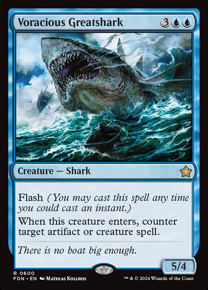 Voracious Greatshark fdn 600