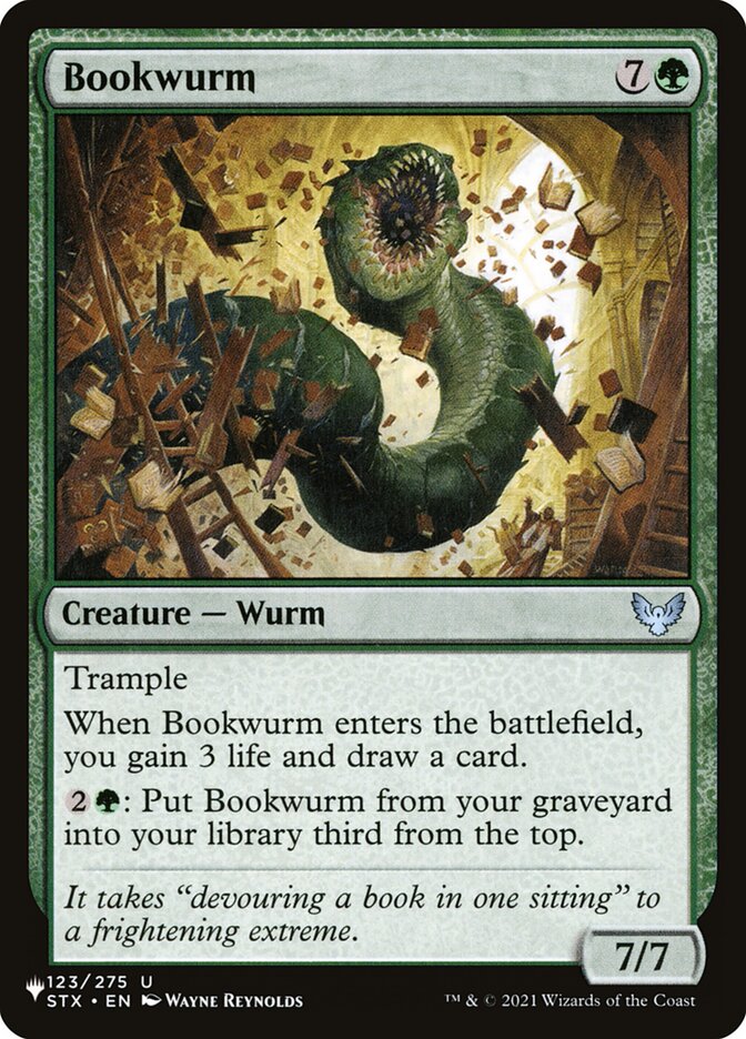 Bookwurm plst STX-123