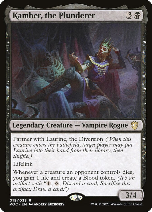Kamber, the Plunderer voc 19