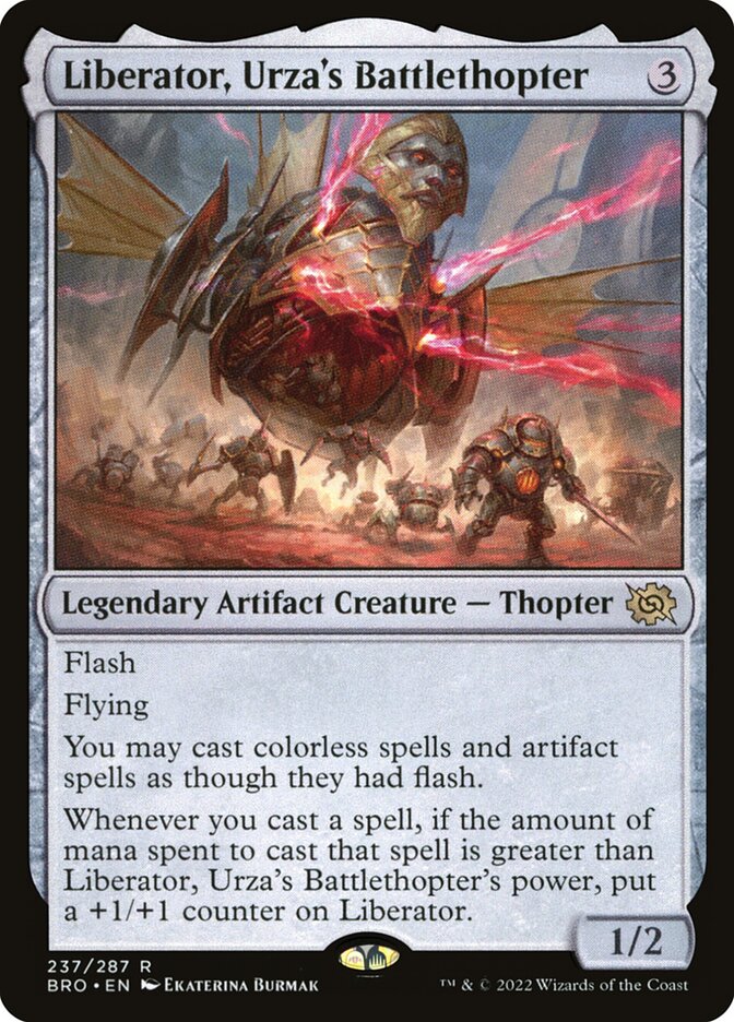 Liberator, Urza's Battlethopter bro 237