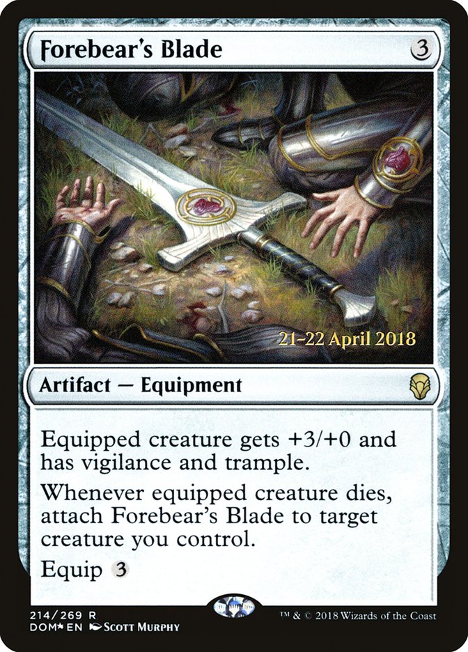 Forebear's Blade pdom 214s