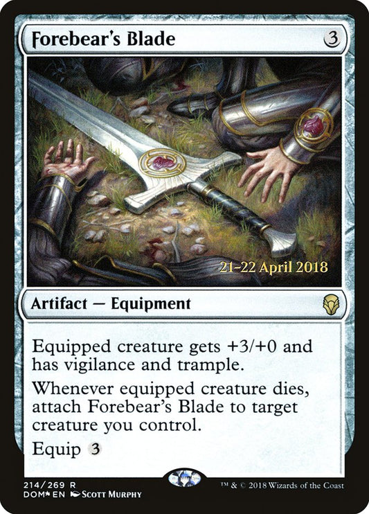 Forebear's Blade pdom 214s
