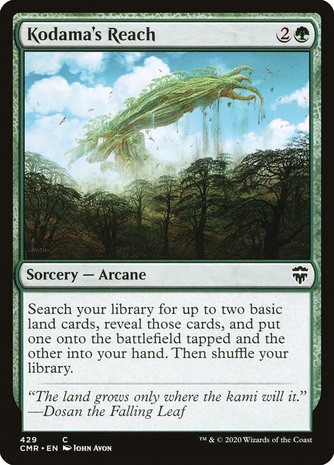 Kodama's Reach cmr 429