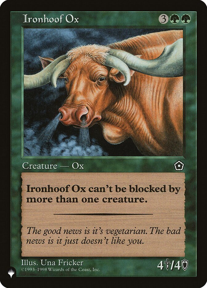 Ironhoof Ox plst P02-130