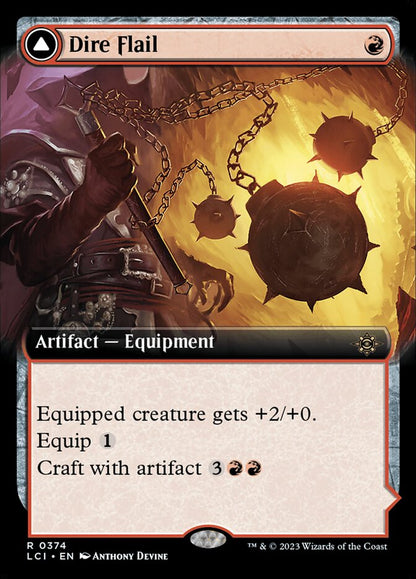 Dire Flail // Dire Blunderbuss lci 374