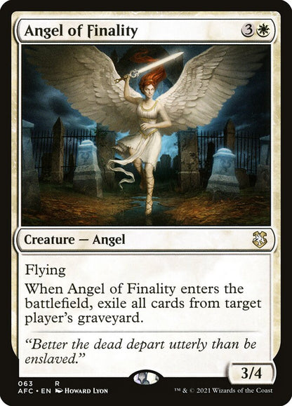 Angel of Finality afc 63
