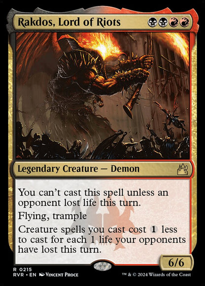 Rakdos, Lord of Riots rvr 215
