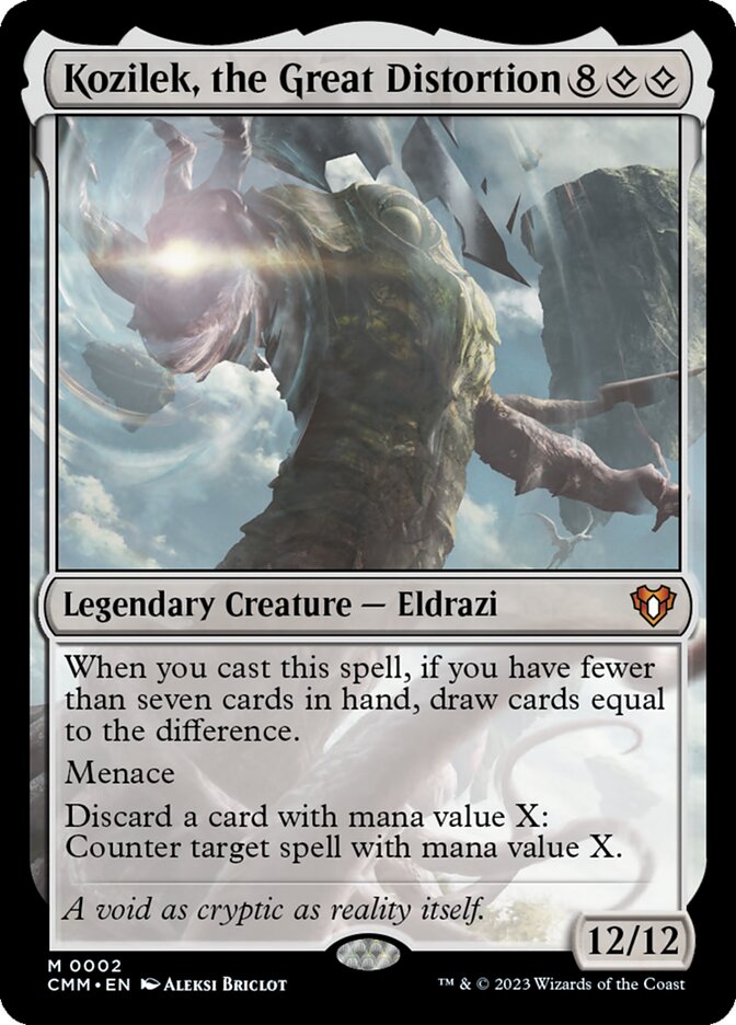 Kozilek, the Great Distortion cmm 2
