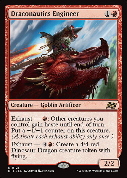 Draconautics Engineer dft 121