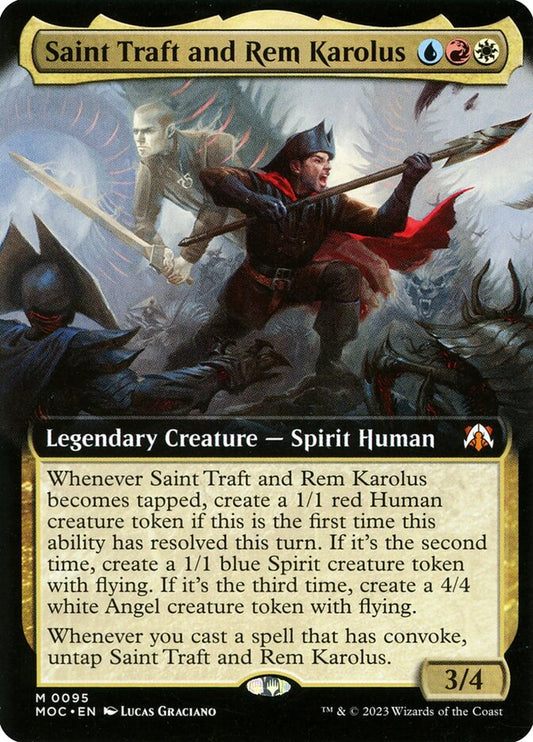 Saint Traft and Rem Karolus moc 95