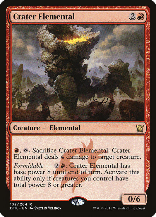 Crater Elemental dtk 132