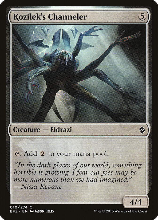Kozilek's Channeler bfz 10