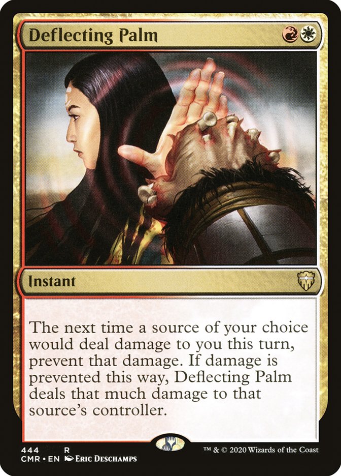 Deflecting Palm cmr 444