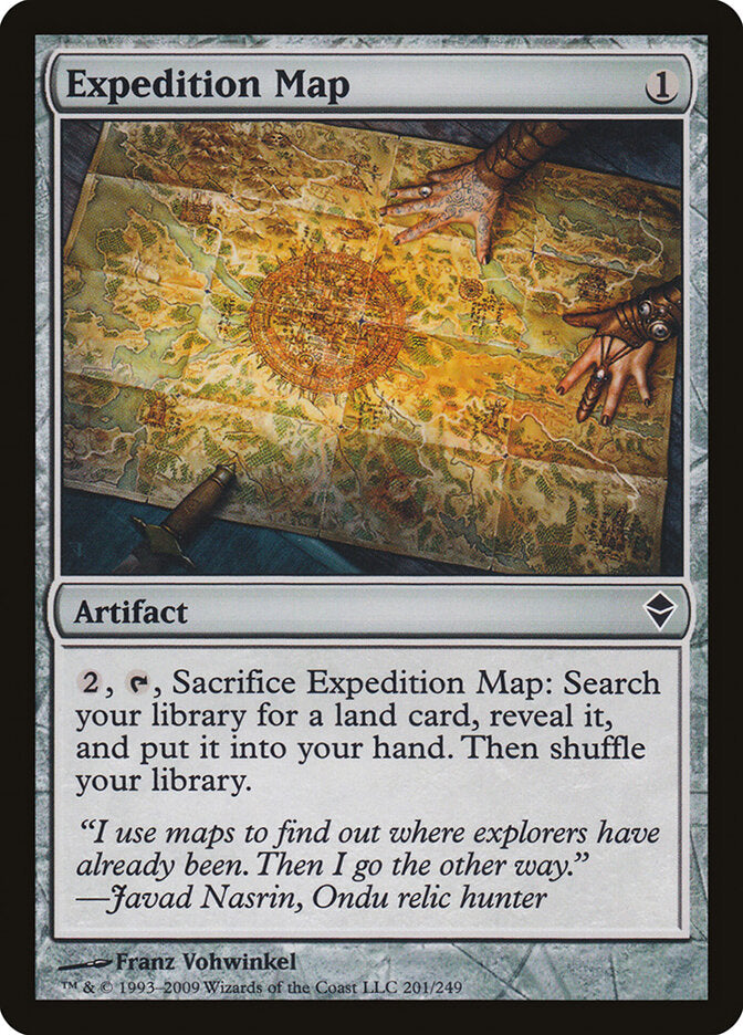Expedition Map zen 201