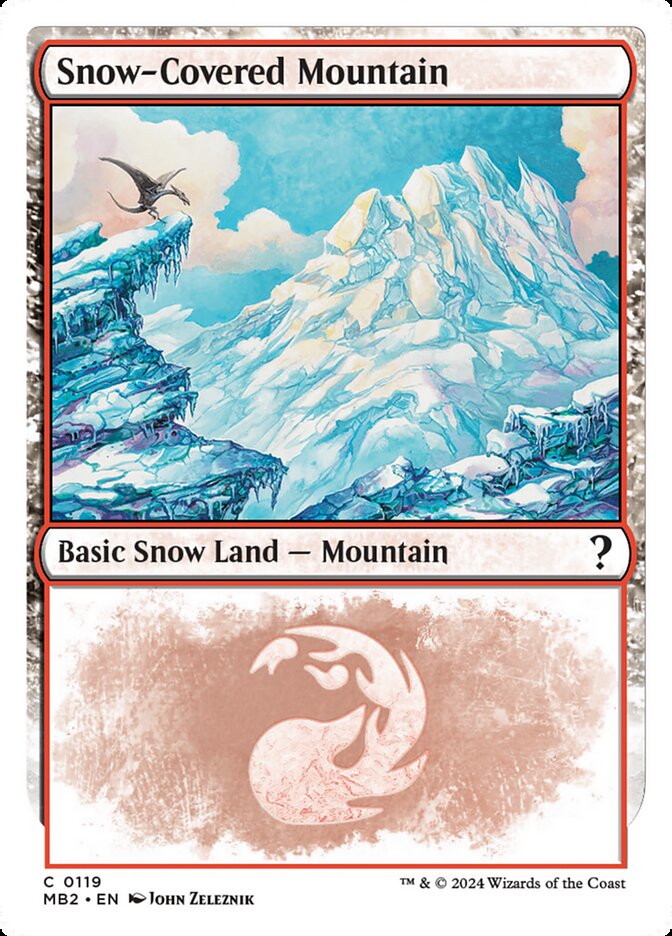 Snow-Covered Mountain mb2 119